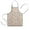 Beige Princess Watercolor, variant on Fairy Princess Magic Pattern Kids Aprons for Girls and Boys,Adjustable Neck Strap Toddler Aprons for Kids Cooking Baking