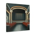 thumbnail image 2 of Vintage Movie Theater Scene - Canvas, 2 of 10