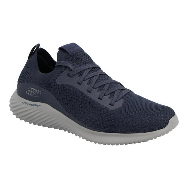 Tenis Hombre Skechers Transpirables Deportivos Gym Ligeros azul 27