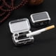thumbnail image 2 of Portable Metal Cigar Pocket Ashtray With Lid Best Gift, 2 of 3