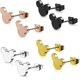 thumbnail image 1 of Pendientes De Botón De Acero Inoxidable, Juego De Joyas Hipoalergénicas Unisex Aretes De Cartílago Joyería Para Perforar La Oreja 1pcs, 1 of 3