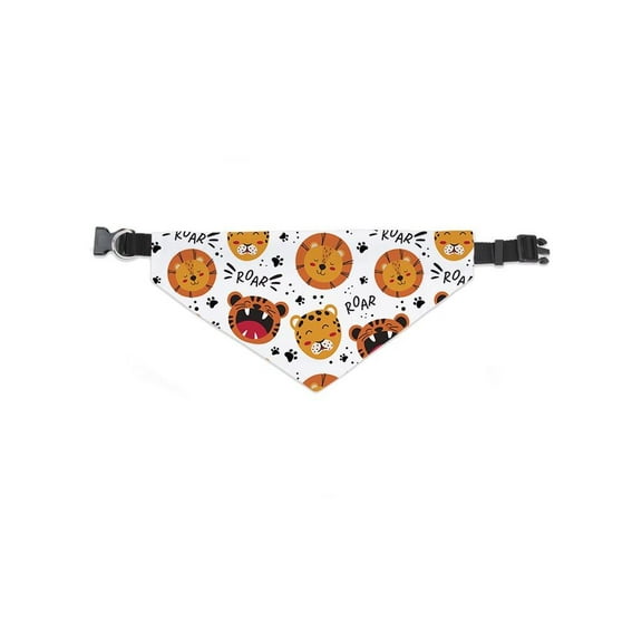 Storybook Tiger Lion Roar Patter Bandana -Image by Shutterstock, Medium