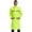 Fluorescent Green, variant on MSemis Men Raincoat Safety Work Rain Gear Waterproof Lightweight Long Hooded Rain Jacket Coat Poncho Fluorescent Green L/170