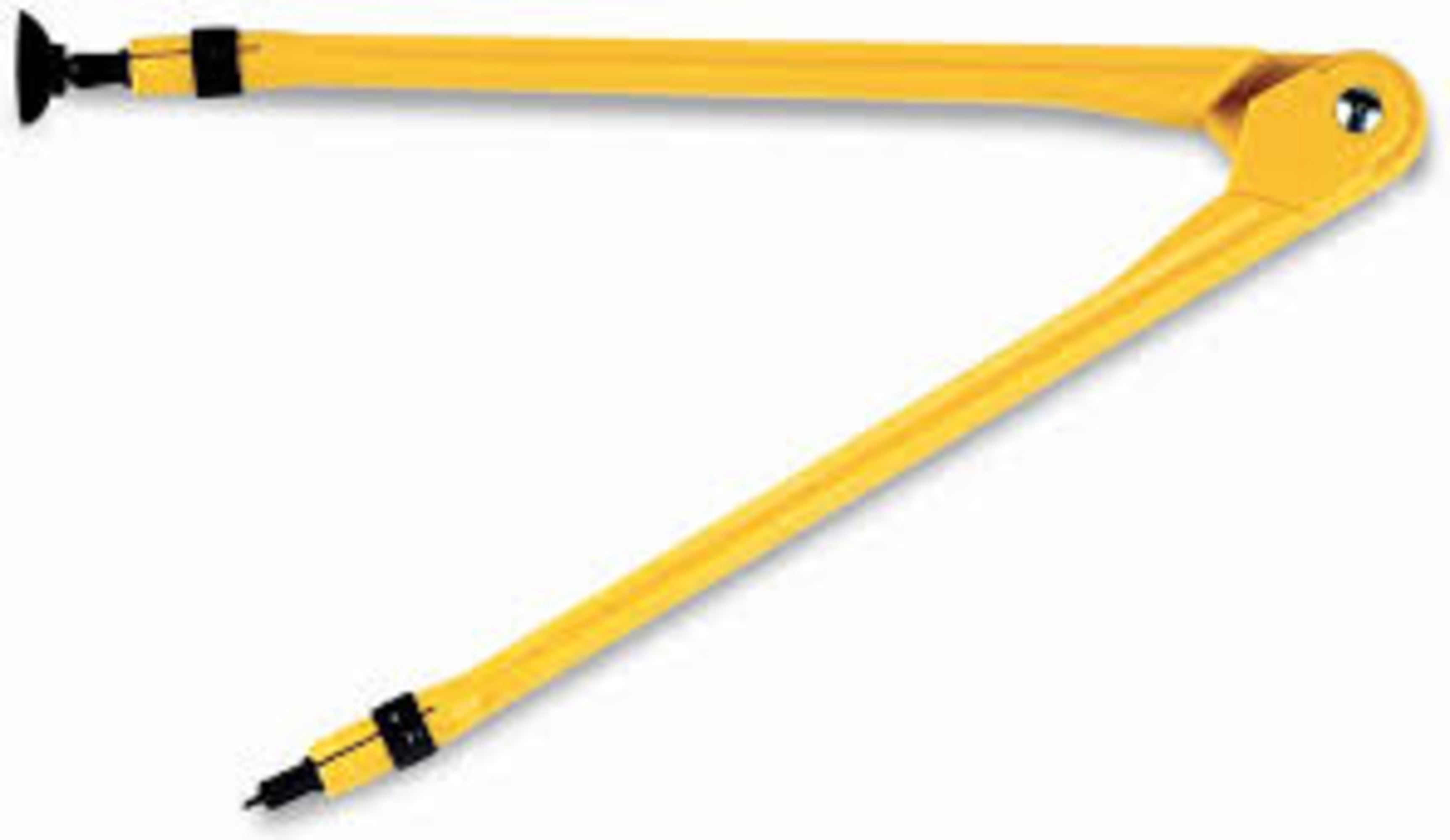 Avalon SS Flex Gas Line 1/2 x 72 Yellow with 1/2MIP x 1/2FIP Ends