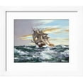 thumbnail image 2 of Dawn Chase, Transportation Framed Art Print Wall Art by Montague Dawson, 2 of 5