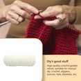 thumbnail image 2 of Moyic 4 uds/400g/bola Chenille hilo de terciopelo dorado hilo tejido a mano bufanda cálida línea hilo de ganchillo tejido a mano Dropshipping Tela de costura y artesanía blanco Moyic HA2981-01B, 2 of 6