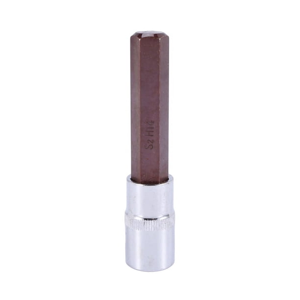 1/2 pulgada unidad 14mm broca hexagonal Llave de extra , acero S2