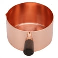 thumbnail image 4 of Sauce Pan,Simple and Clean Design Sauce Pan Rose Gold Color Stainless Steel Nonstick Saucepan Small Pot Durable Sauce Pot for Families and Restaurants, 4 of 8