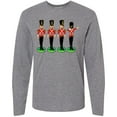 thumbnail image 3 of Inktastic Christmas Dabbing Tin Soldier Long Sleeve T-Shirt, 3 of 5