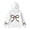 White, variant on Vrotazzy Girls Long Sleeve Print Hooded Sweatshirt Loose Fit Pullover Top Casual Wear