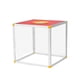 thumbnail image 3 of Caja transparente para guardar boletos de la suerte, caja para donaciones, caja cuadrada para juegos de rifa 30x30x30cm, 3 of 9