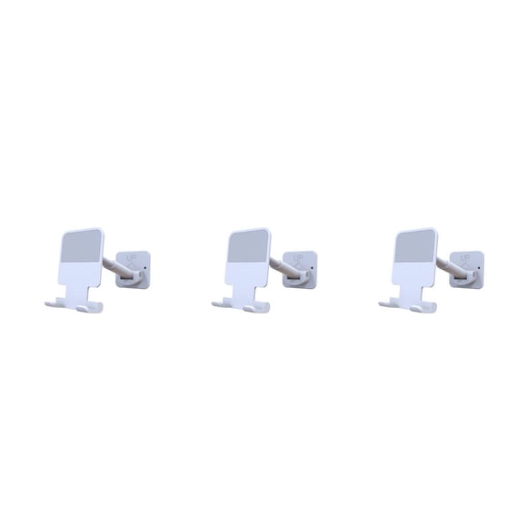 Bearachild Soporte para teléfono Soporte de manos libres ajustable de pared Estante de rotación de 90 grados Type4 NO4
