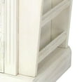 thumbnail image 4 of Magazine Cabinet with 1 Door Cabinet and Rods, White- Saltoro Sherpi, 4 of 5