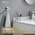 thumbnail image 2 of Angle Simple Towel Hook for Bathroom, SUS 304 Stainless Steel Shower Bath Towel Robe Hanger, Wall Coat Hook, Polished Chrome, 2 of 9
