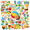 3A, variant on 35pcs-50pcs Hawaiian Stickers Stationery Stickers Cute Animal Decals Graffiti Decals for Laptops Suitcase Notebook