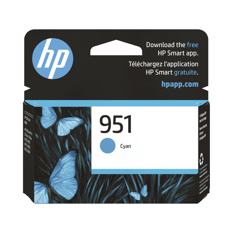 HP 951, (CN050AN) Cyan Original Ink Cartridge