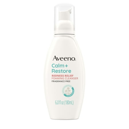 UPC 381372022464 product image for Aveeno Calm + Restore Redness Relief Face Wash  Foaming Facial Cleanser  6 oz | upcitemdb.com