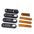 thumbnail image 4 of Scooter Wheel Hubs Cover Front Rear Wheel Side Decorative Cover Scooter Abs 4Pcs Electric Scooter Wheel Hubs Cover Safe Drive Install Easily Electric Scooter Sories For M365, 4 of 8