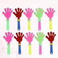 thumbnail image 4 of 20 Pcs 18CM Hand Clapper Noise Makers Plastic Palm Clapping Device Clapping Hands Party Accessories Party Favor for Sports Game Performing (Random Color), 4 of 9
