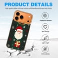 thumbnail image 4 of Case For Apple iPhone Air / 17 Pro / 17 Pro Max Series Case, Slim Thin Transparent Flexible Clear TPU Shockproof Phone Case For iPhone 17 Series, Knitted Christmas (5), 4 of 6