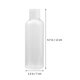 thumbnail image 3 of 30Pcs Cosmetics Bottle Emulsion Subpackaging Bottle Travel Shampoo Bottle Refillable Bottle White (100ml), 3 of 4