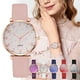 thumbnail image 1 of Fiudx Liquidación De Joyas Vansvar Reloj De Pulsera Informal Con Correa De Cuero Y Cuarzo Para Mujer, 1 of 4