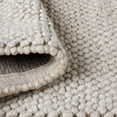 thumbnail image 4 of TOWN & COUNTRY TERRA Olea Bubble Texture Handcrafted 100% Wool Area Rug, Beige, 8'x10', 4 of 9