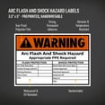thumbnail image 2 of Avery Arc Flash/Shock Warning Labels, 3.5" x 5", 40ct, 2 of 7