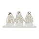 thumbnail image 2 of Fiudx Liquidación de ahorros de verano Candelabro de metal con forma de fantasma de Halloween, adorno de hierro, candelabro gótico para escritorio de hogar, 2 of 7