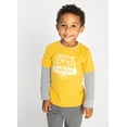 thumbnail image 2 of Garanimals Toddler Boy Short Sleeve Graphic T-Shirt, Sizes 12M-5T, 2 of 6