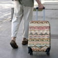 thumbnail image 3 of Mixed Ethnic Pattern Luggage Cover Fashion Suitcase Cover Baggage Covers Fit 25-28 Inch Luggage (Go Travel), 3 of 5