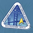 thumbnail image 3 of Star Trek Mens Colour Logo T-Shirt, 3 of 5