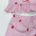 thumbnail image 4 of Eltusu Girls Summer Outfit Sets, Printed Elastic Waist Crew Neck Sleeveless Tank Tops & Shorts Sets Pink Size 7-8T, 4 of 6