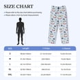 thumbnail image 6 of Kdxio Swimming Shark Print Men's Sleep Pajama Pant Lounge Pants with Pockets, 6 of 8
