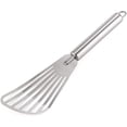 thumbnail image 1 of herramientas de cocina Pala de pescado de acero inoxidable, pala de cocina ranurada, volteador de carne de pescado para girar y voltear, acampar, pescar Zhivalor DLM752, 1 of 2