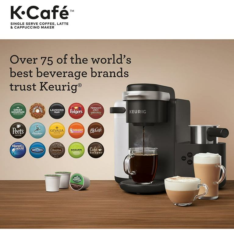  Keurig K-Café Barista Bar Single Serve Coffee Maker and  Frother, Black : Grocery & Gourmet Food