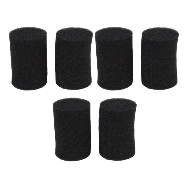 Éponge de Sortie d'Armoire, Tube de Port d'Enceinte Éponge Design Léger 6 Pcs Effet de Réflexion des Basses pour PA DJ Subwoofers