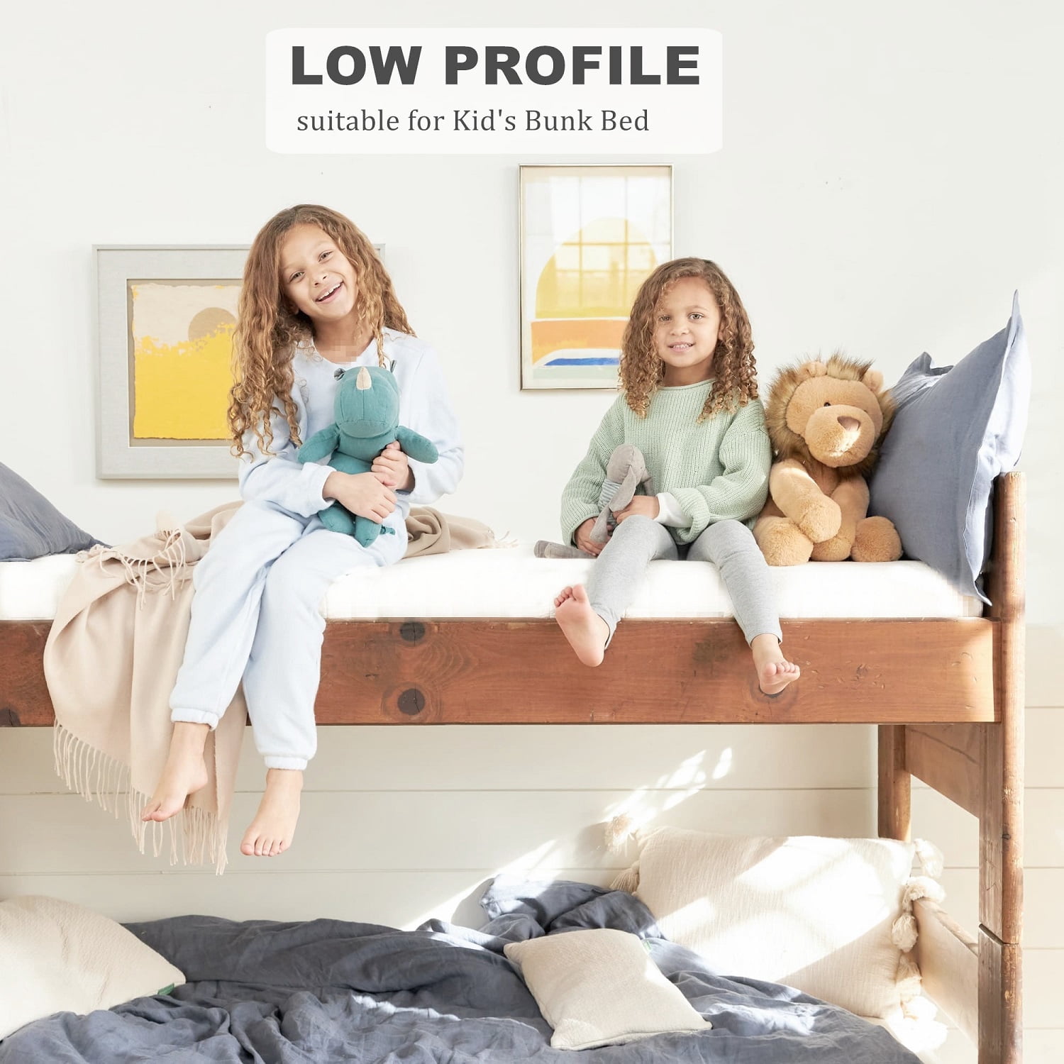 Beddle Full Mattress, 6 inch Medium Firm Gel Memory Foam Bed Mattress in a Box, Apartment