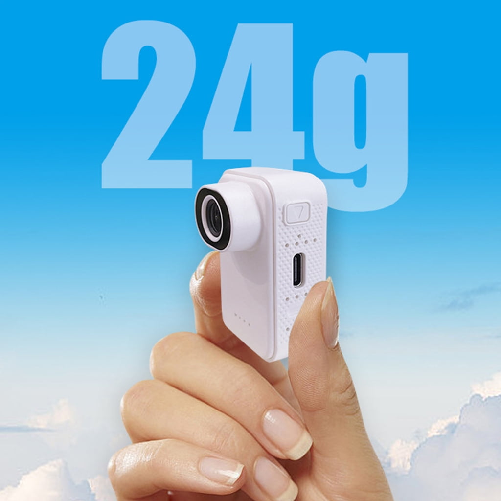 WINDLAND Thumb Sized Action Camera 1080P Video 60Hz Refreshing Rate 120° Wide Angle Lens Camcorder