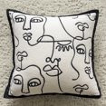 thumbnail image 1 of Funda de almohada de lujo ligera para sofá, modelo moderno y sencillo, decoración de habitación, cojín de respaldo para mesita de noche, 1 of 6