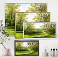 thumbnail image 4 of Designart 'Spring Trees With Green Pond' Country Framed Canvas Wall Art Print, 4 of 5