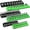 6PCS Green/Black, variant on A house of tools SWANLAKE Socket Organizer Tray, 6-Piece Socket Holder Tray, SAE and Metric, 1/4", 3/8", and 1/2" Drive Sockets Organizer for Toolboxes