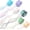 A, variant on Ribbons for Gift Wrapping, General 6 Rolls 1.57Inch Transparent Ribbon Christmas Iridescent Ribbon, Dreamy Tulle Ribbons for Crafts Wedding Christmas Invitations Bouquet Crafts Decor