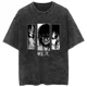 thumbnail image 1 of Camisetas lavadas de Anime Attack on Titan, camisetas gráficas de manga corta transpirables con estampado de doble cara, ropa de calle Vintage Y2k para hombres, 1 of 5