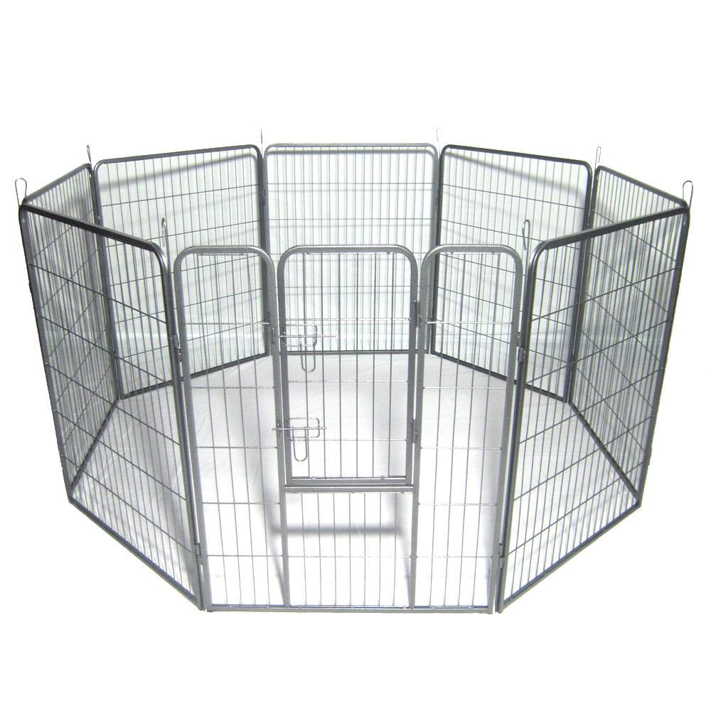 Dog Pet Playpen Heavy Duty Metal Exercise Fence Hammigrid 8 Panel 31W*40H/" Each