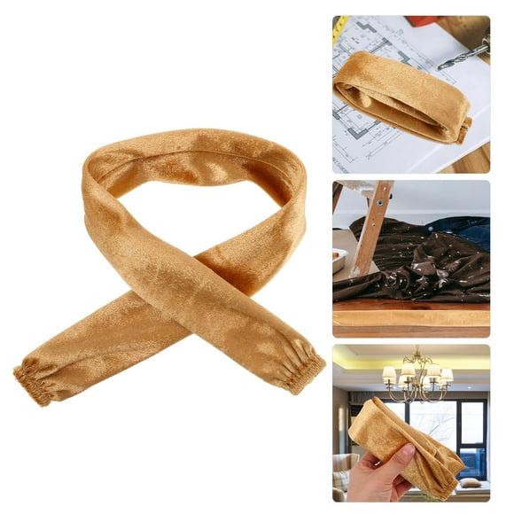 CRILSTYLEO Funda Decorativa De Para En Dorado Con Protección Antipolvo