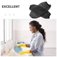 thumbnail image 3 of WORGEOUS 2-Pack Waterproof Washing Scrubber Gloves Sleeve Work Tool 33.00X16.50X0.20CM Black, 3 of 8