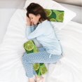 thumbnail image 6 of Cylindrical Pillow Decorative Neck Roll Pillow with Removable Washable Cover Roll Pillow for Knee Leg Neck Lime Slice Image, 6 of 7