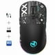 thumbnail image 1 of UHM Ratón para Juegos Wirelss, Computer Mice Recargable Trimodo 2,4g/bluetooth/usb-c con Silencioso, 6 Botones Macro, Diseño Ergonómico, Dpi Ajustable, 6 Modos LED RGB para Pc/mac/Laptop, Negro, 1 of 9