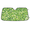 Multicolor 1, variant on CURLYOOT Mexican Car Windshield Sun Shade, Foldable Front Window Sunshade Blocks UV Rays, Mexico Floral Window Shades for Car SUV Truck, 55 x 27.5 Inch